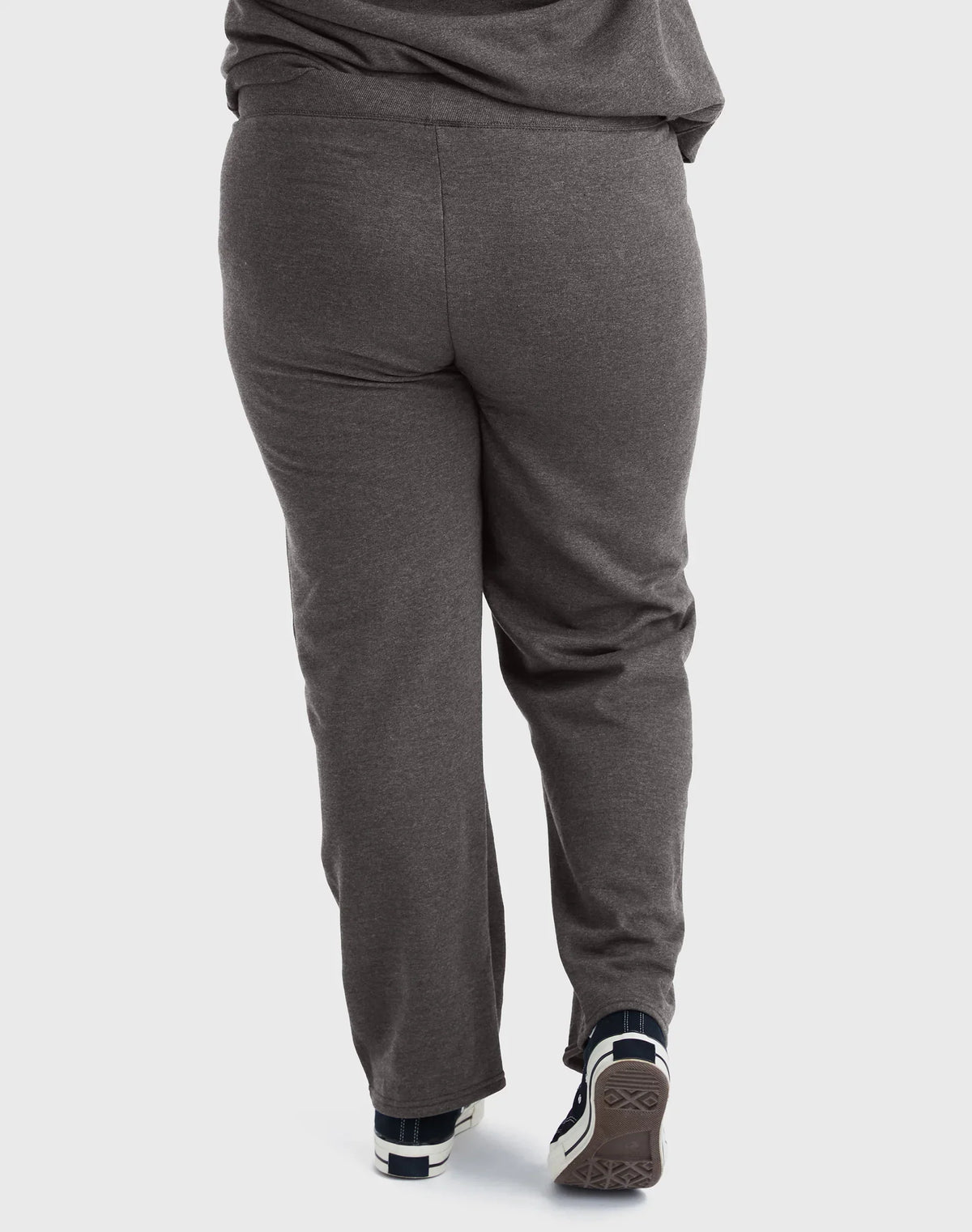 Hanes Just My Size EcoSmart Women's Fleece Sweatpants, Open Leg, 30.5" (Plus Size)