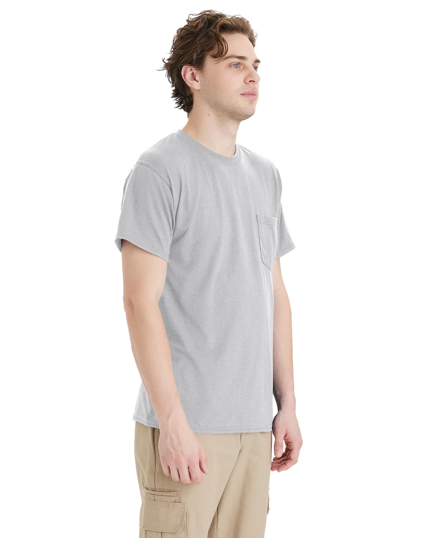 Hanes Workwear X-Temp Men's Pocket T-Shirt, 2-Pack
