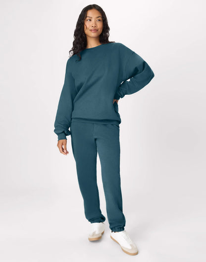 Hanes Ultimate Men's Heavyweight Fleece Crewneck Sweatshirt