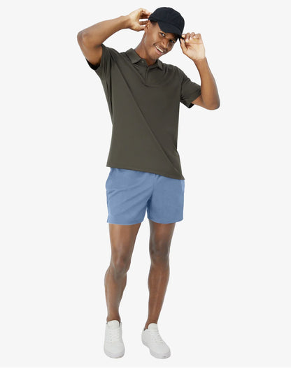 Hanes Moves Men's Performance Shorts, 6&rdquo;