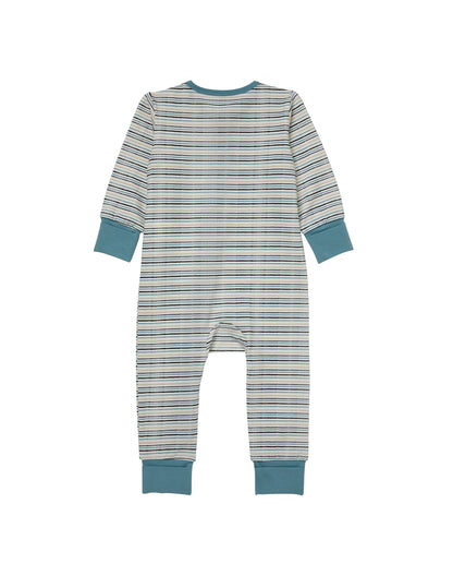 Hanes Pure Comfort Baby Long Sleeve Footless Sleep N' Play, Organic Cotton, Boys &amp; Girls