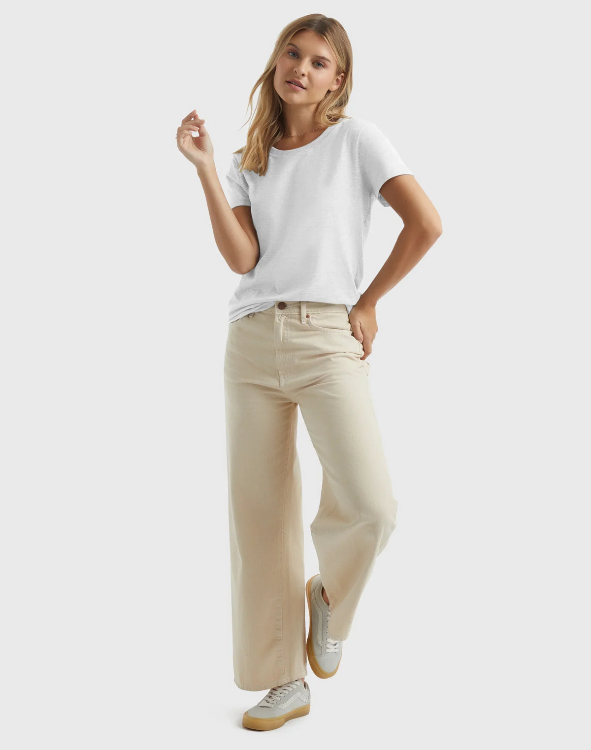 Hanes Perfect-T Women's Cotton Crewneck T-Shirt