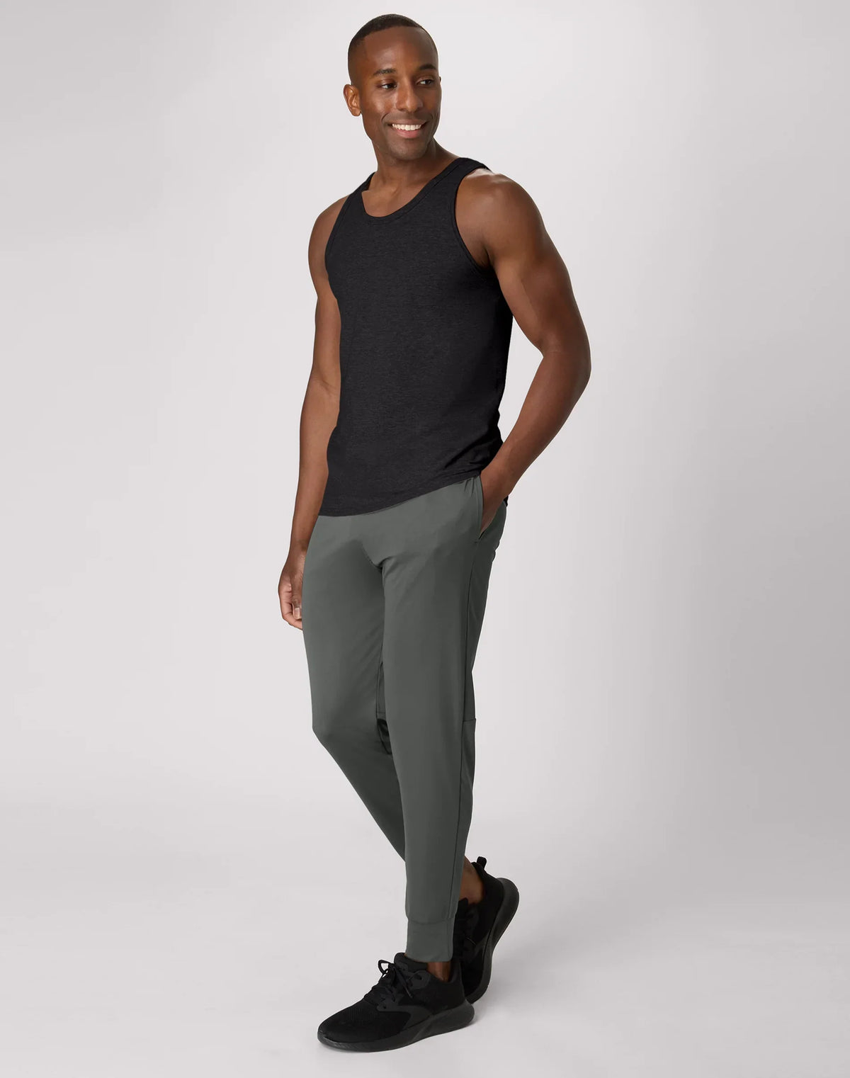 Hanes Cool DRI Men&rsquo;s Joggers, 3-Pack, Moisture Wicking, 29"