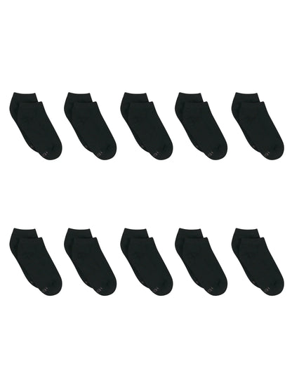 Hanes Women's Athletic Low Cut Socks, Full Sole Cushion, 10-Pairs