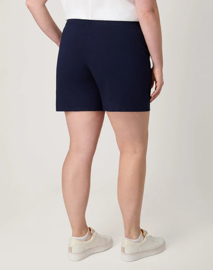 Hanes Women's Jersey Pocket Shorts, 7"