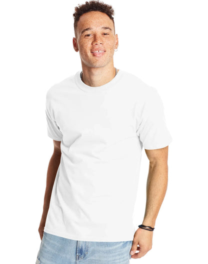 Hanes Beefy-T Men's Heavyweight Cotton T-Shirt, Value 2-Pack (Big &amp; Tall Sizes)