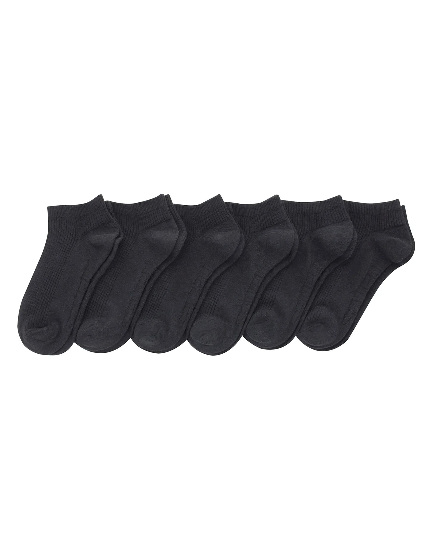 Hanes Originals Women&rsquo;s SuperSoft No Show Socks, 6-Pairs