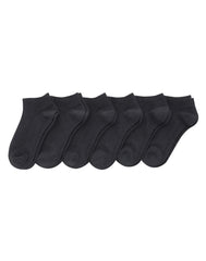 Hanes Originals Women&rsquo;s SuperSoft No Show Socks, 6-Pairs