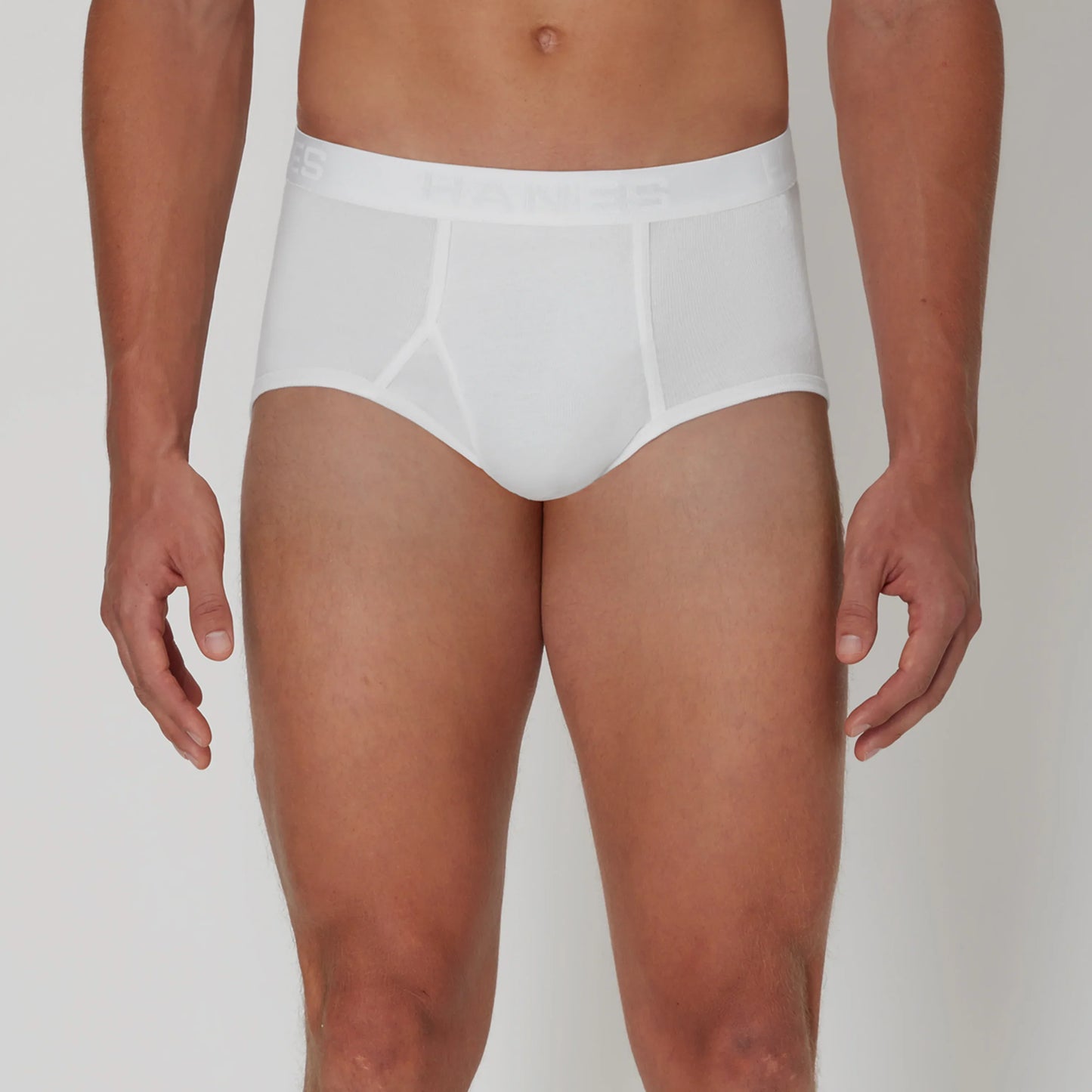 Hanes Men's Underwear Briefs Pack, 7-Pack, Sexy Men's Underwear, Moisture Wicking, White