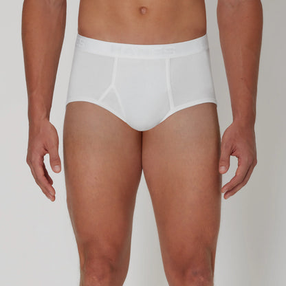 Hanes Men's Underwear Briefs Pack, 7-Pack, Sexy Men's Underwear, Moisture Wicking, White
