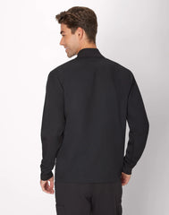 Hanes Comfort Fit Scrubs Men's Full-Zip Scrub Jacket