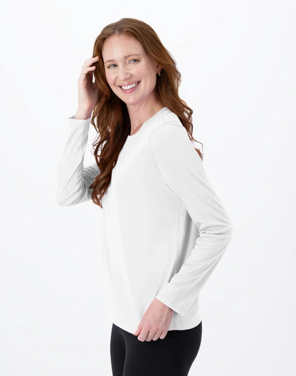 Hanes Sport Cool DRI Women's Performance Long Sleeve T-Shirt, 4-Pack