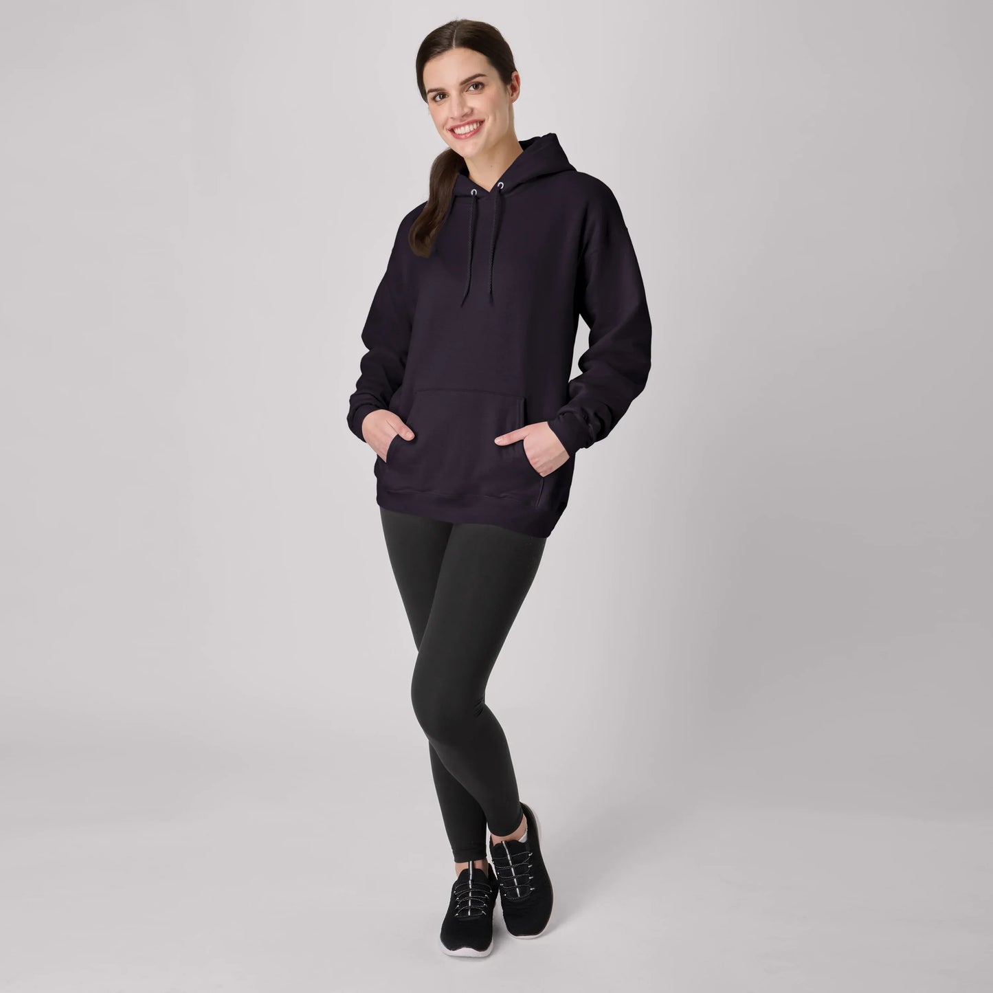 Hanes EcoSmart Unisex Fleece Hoodie (Big &amp; Tall Sizes Available)