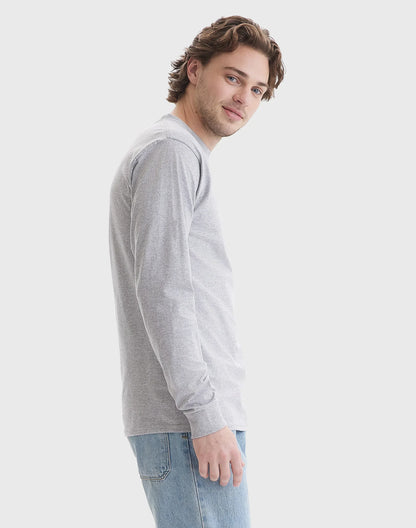 Hanes Authentic Men's Long Sleeve Pocket T-Shirt