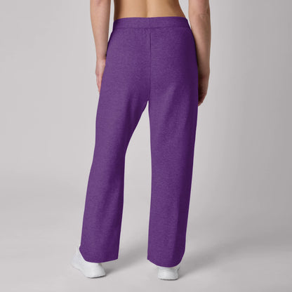 Hanes EcoSmart Women's Fleece Sweatpants with Open Bottom Legs, 30.5"