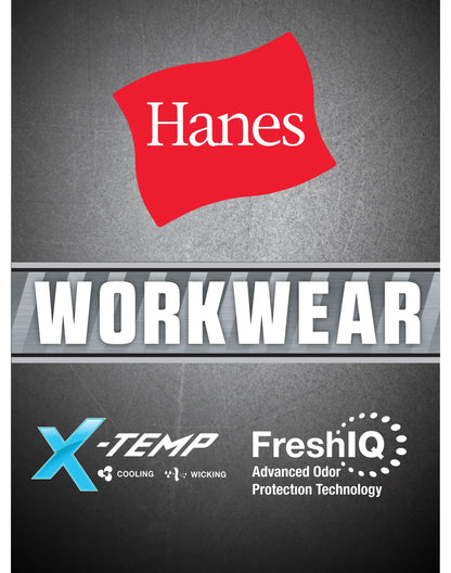 Hanes Workwear X-Temp Men's Pocket T-Shirt, 2-Pack