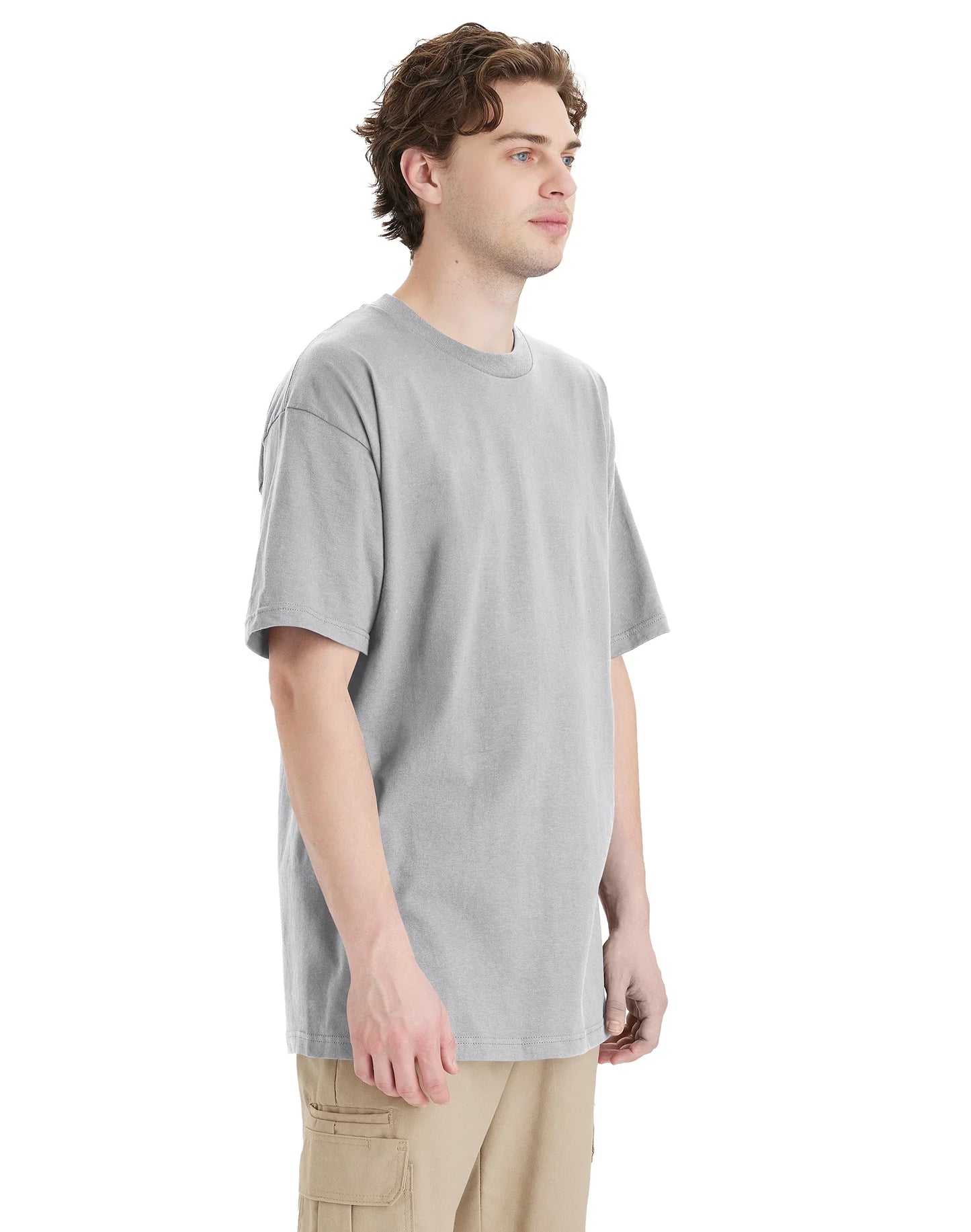 Hanes Beefy-T Men's Heavyweight Cotton T-Shirt (Big &amp; Tall Sizes)