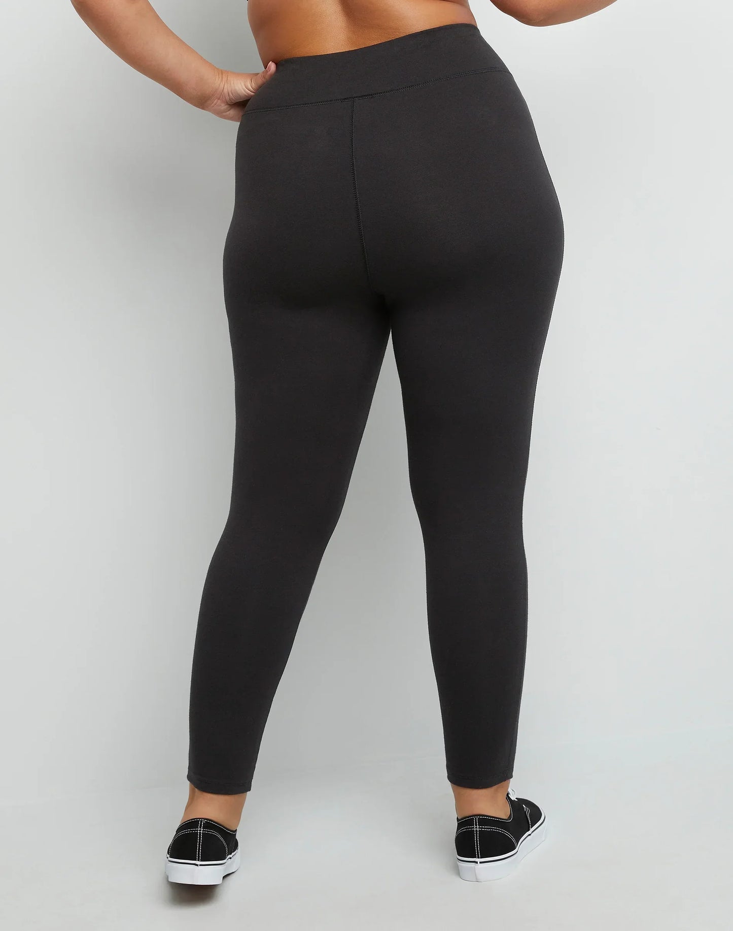 Hanes Just My Size Women's Stretch Jersey Leggings, 25.5" (Plus Size)