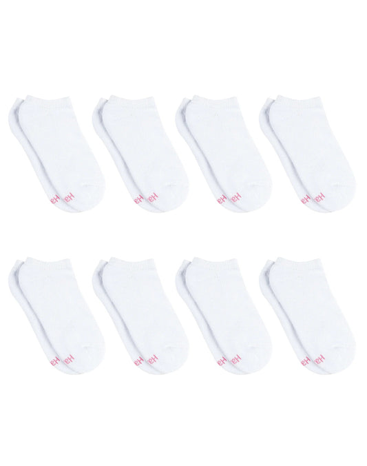 Hanes Ultimate Women's No Show Socks Pack, Cushioned, 8-Pairs
