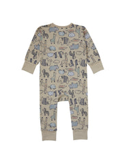 Hanes Pure Comfort Baby Long Sleeve Footless Sleep N' Play, Organic Cotton, Boys &amp; Girls