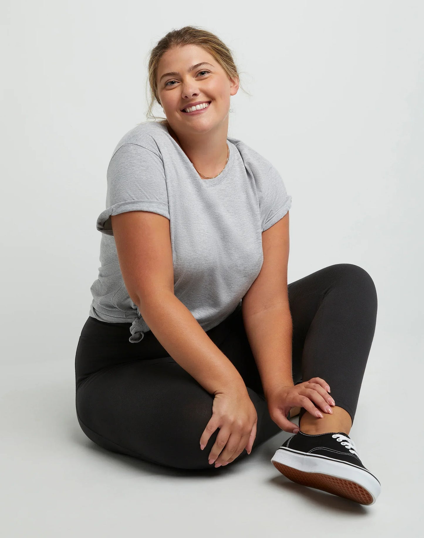 Hanes Just My Size Women's Stretch Jersey Leggings, 25.5" (Plus Size)