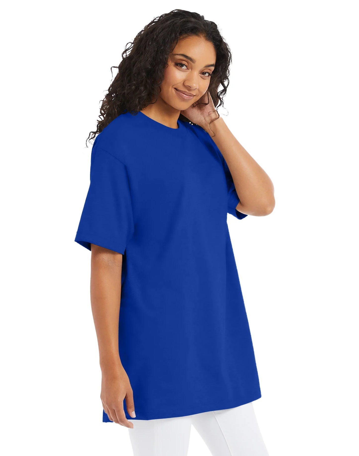 Hanes Beefy-T Men's Heavyweight Cotton T-Shirt (Big &amp; Tall Sizes)