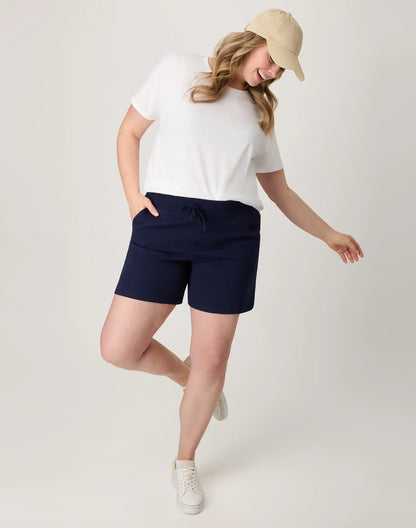 Hanes Women's Jersey Pocket Shorts, 7"