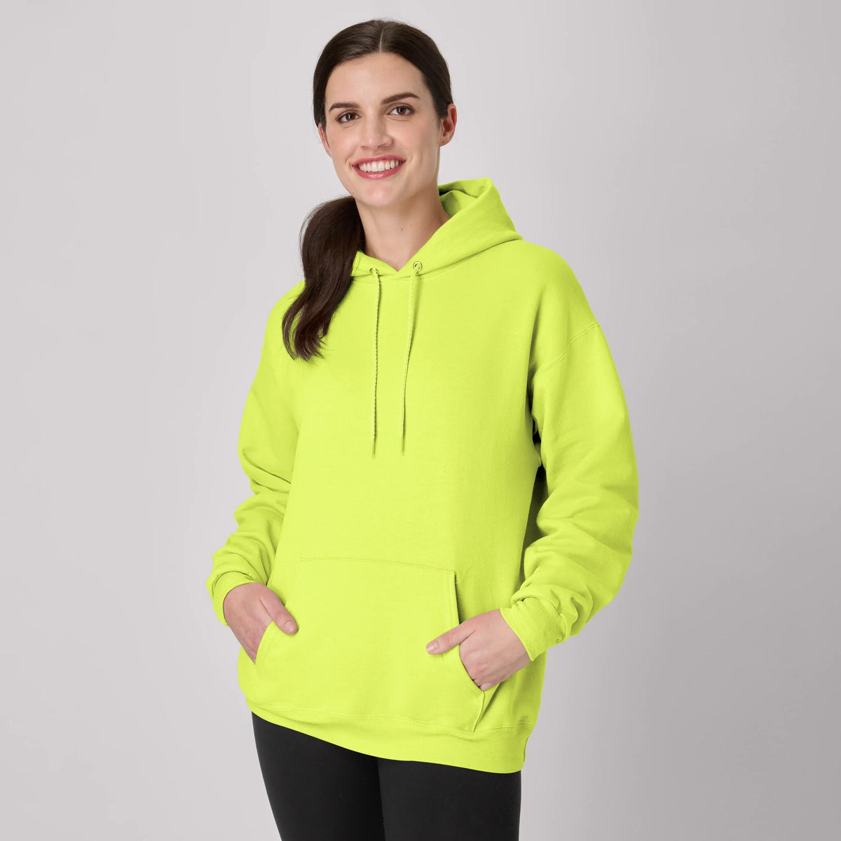 Hanes EcoSmart Unisex Fleece Hoodie (Big &amp; Tall Sizes Available)