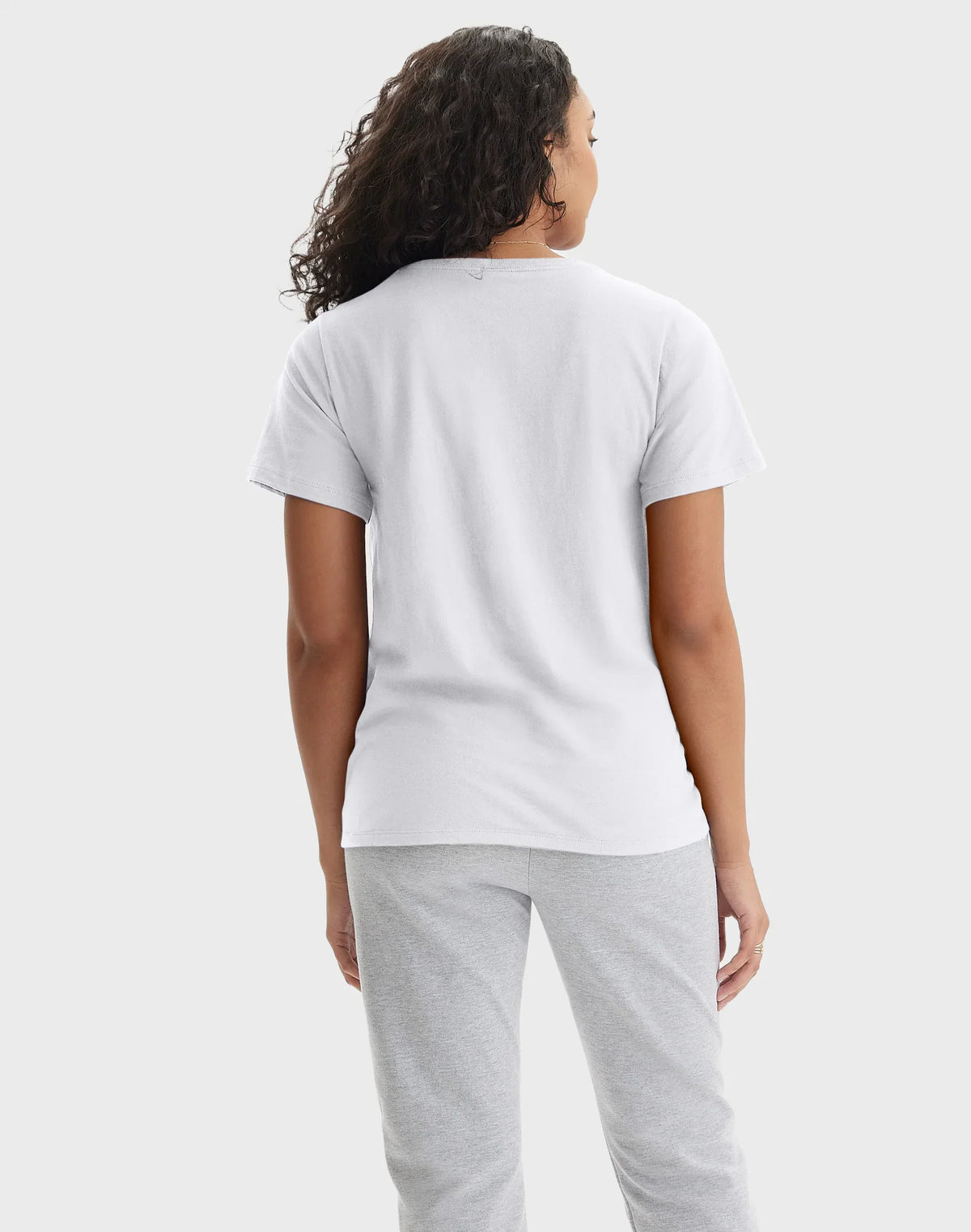 Hanes Perfect-T Women's V-Neck Cotton T-Shirt