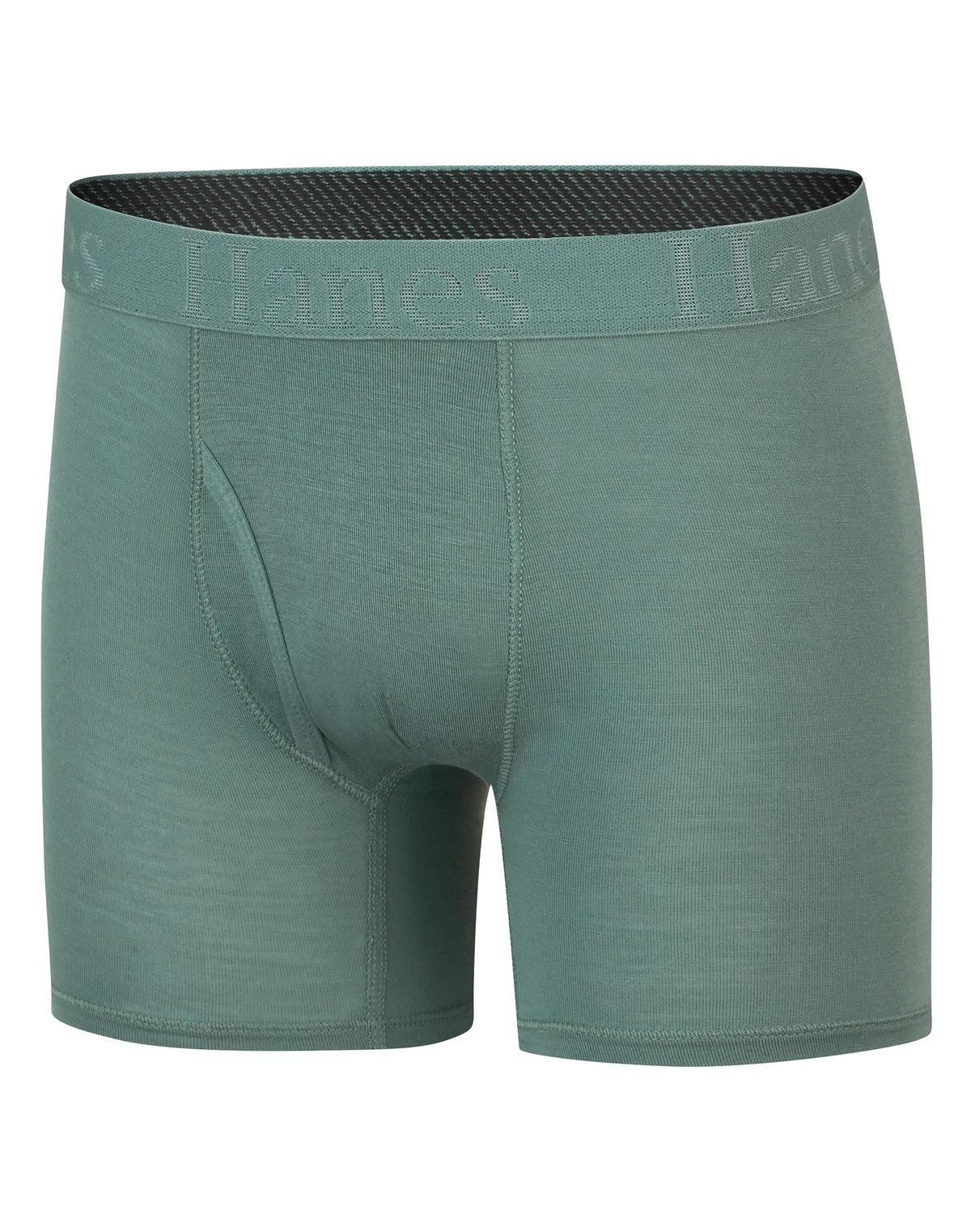 Hanes Originals Ultimate SuperSoft Boys' Boxer Brief Underwear, Black, 5-Pack