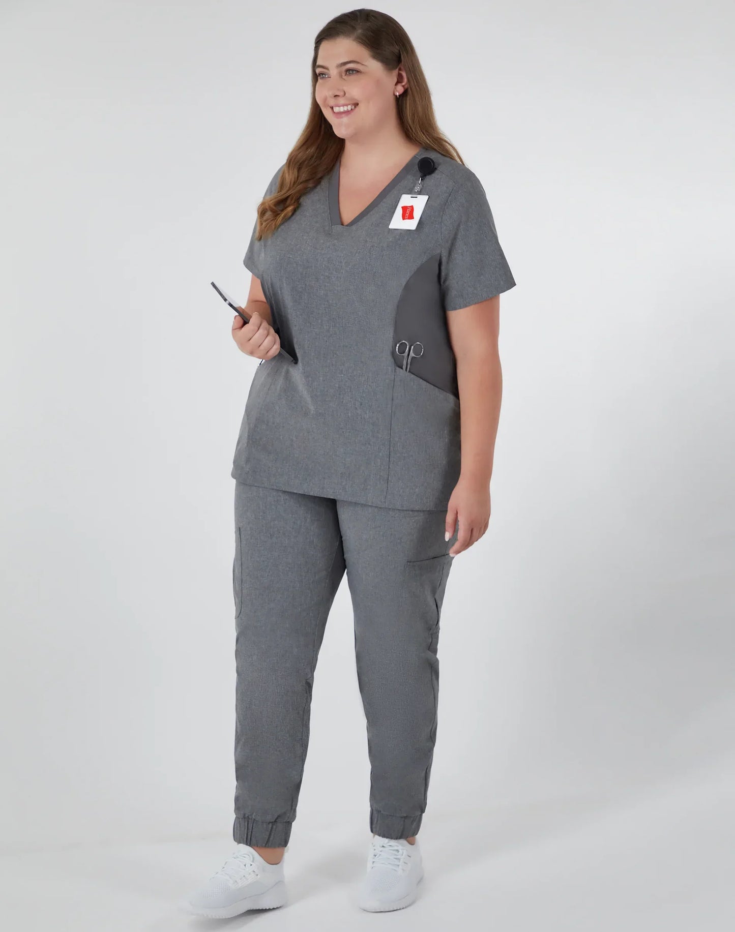 Hanes Comfort Fit Scrubs Women's Scrub Top