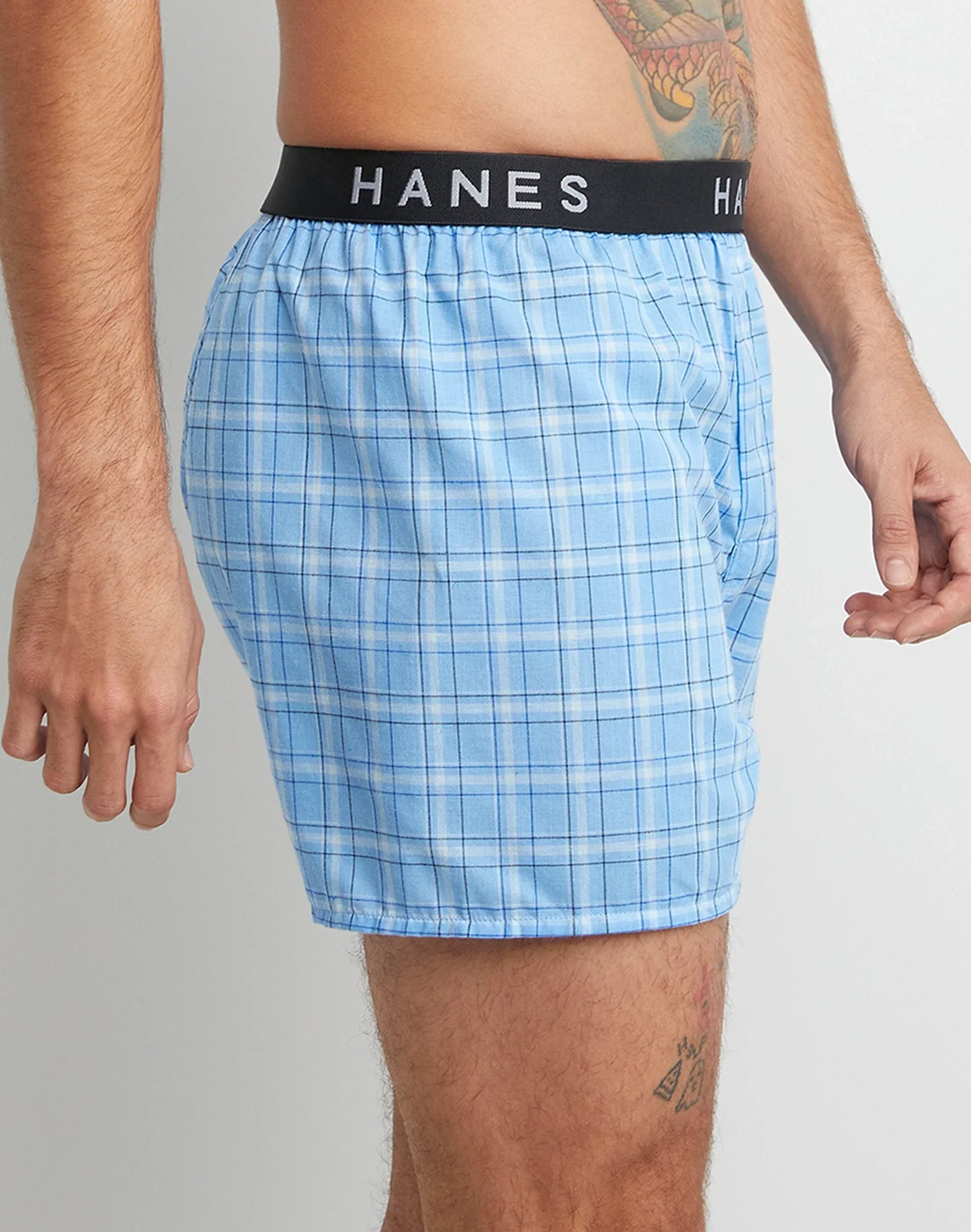 Hanes Ultimate Men's Boxer Underwear, Moisture-Wicking, 5-Pack