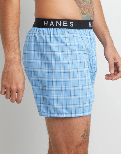 Hanes Ultimate Men's Boxer Underwear, Moisture-Wicking, 5-Pack