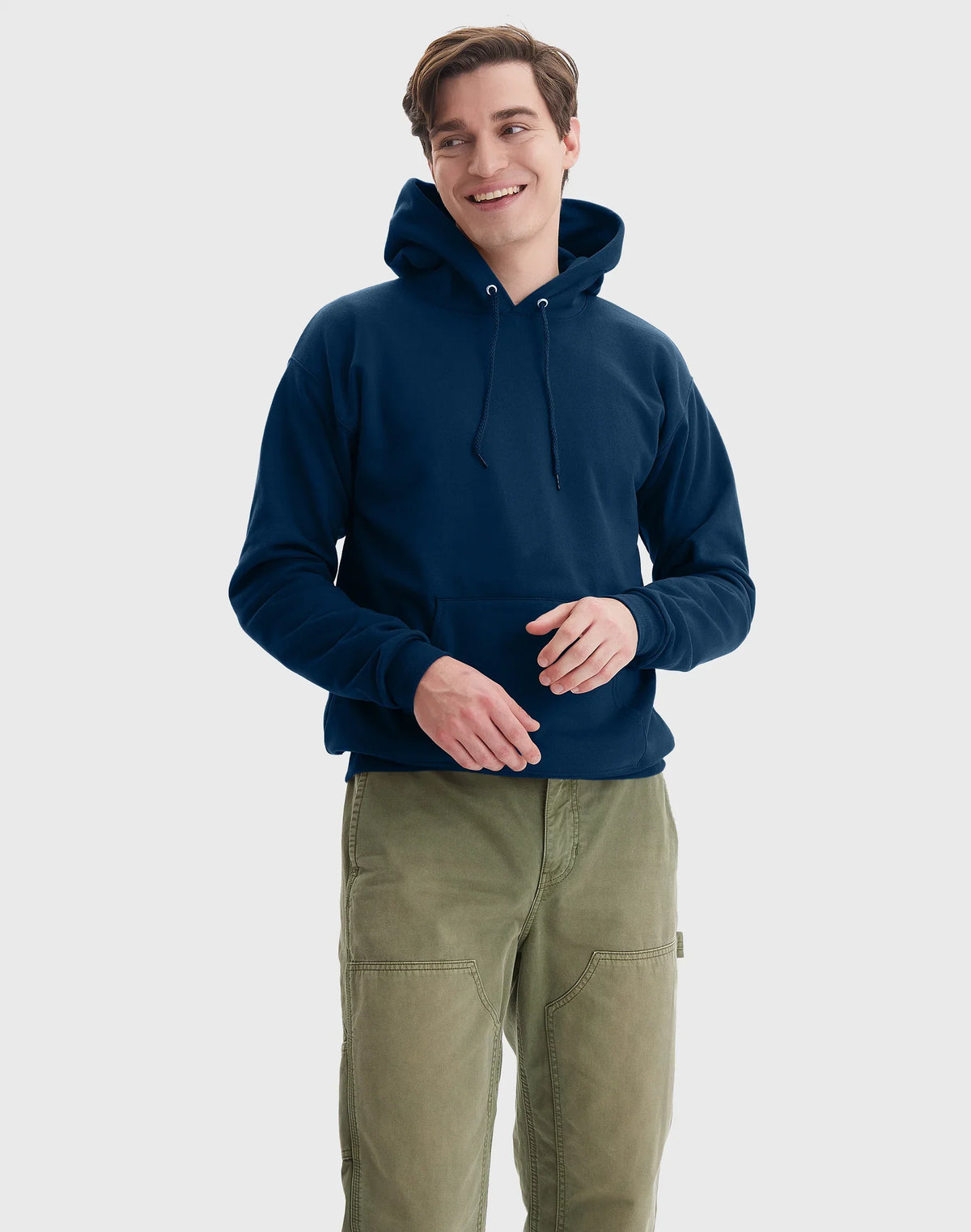Hanes EcoSmart Unisex Fleece Hoodie (Big &amp; Tall Sizes Available)