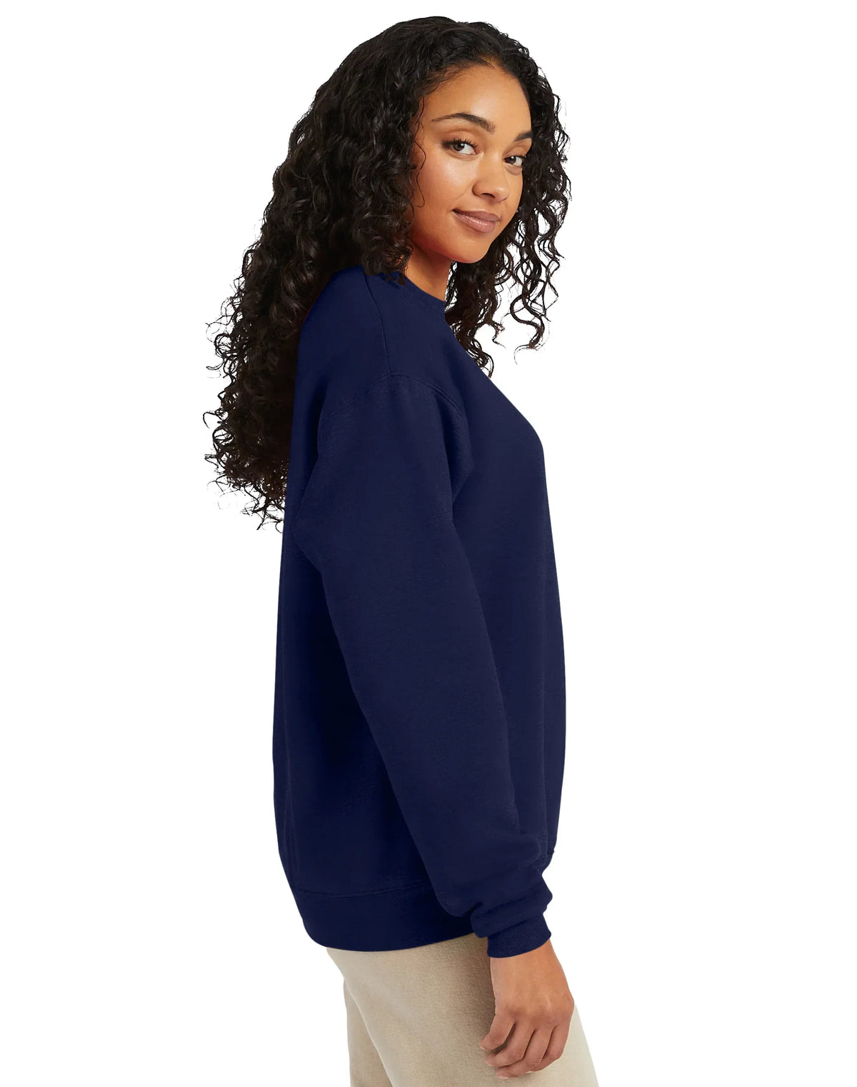 Hanes EcoSmart Unisex Fleece Sweatshirt (Big &amp; Tall Sizes Available)