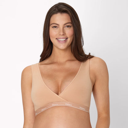 Hanes Maternity Women's Lounge Nursing Bralette