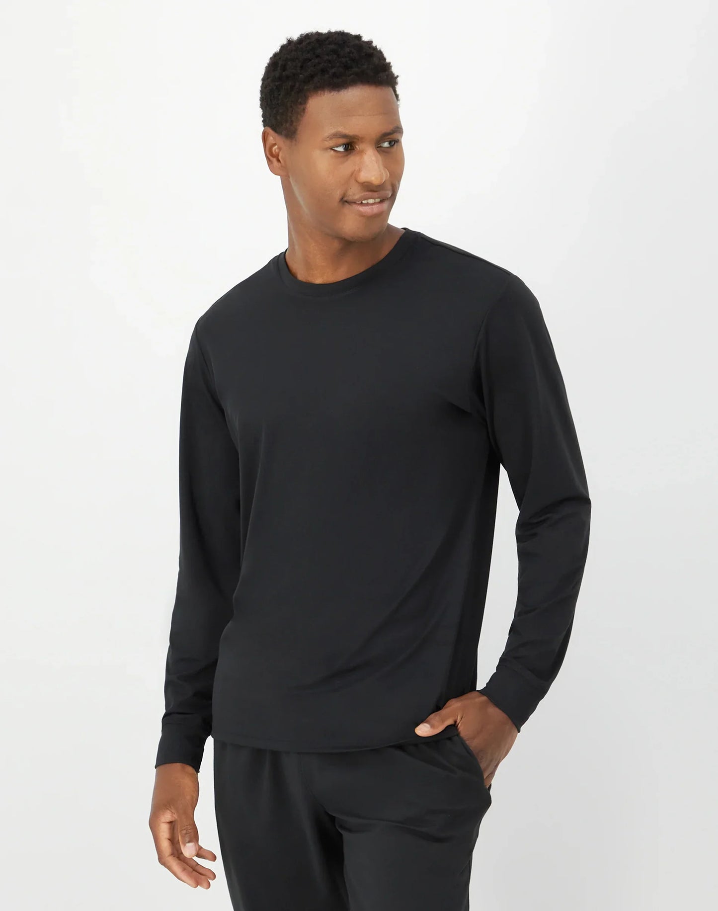 Hanes Moves Men's Long Sleeve Performance Tee