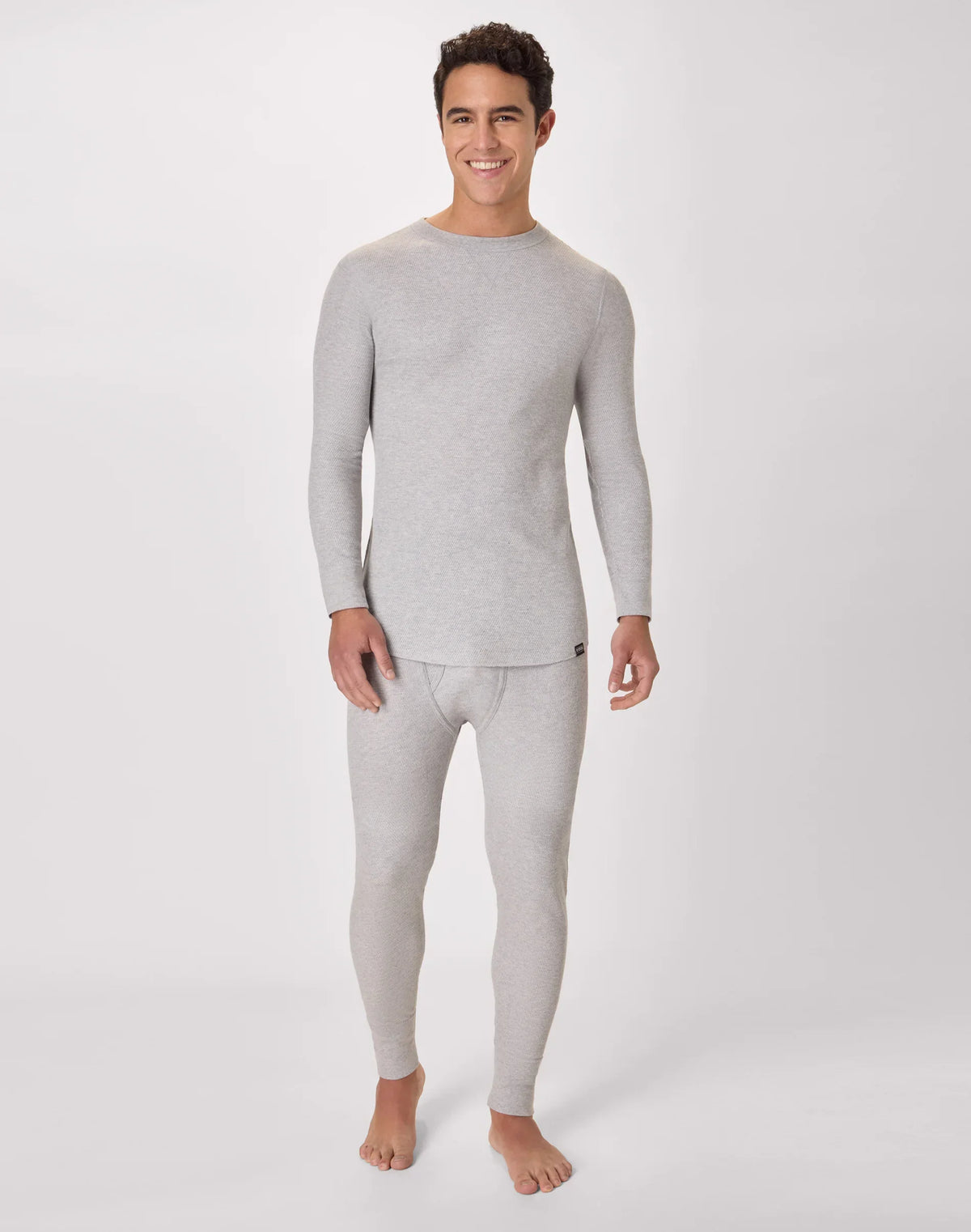 Hanes Men's Long-Sleeve Thermal Shirt, Reversible, Crewneck