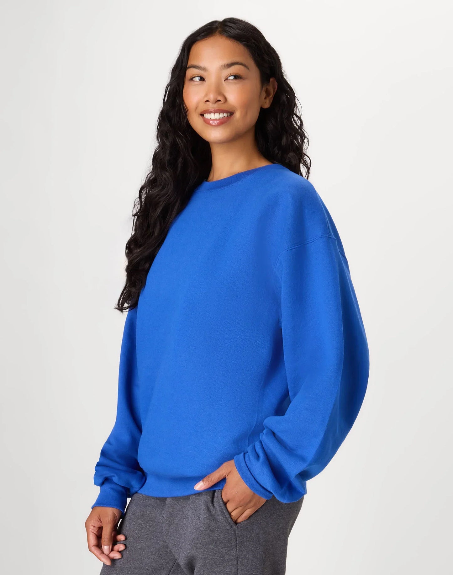 Hanes Ultimate Men's Heavyweight Fleece Crewneck Sweatshirt