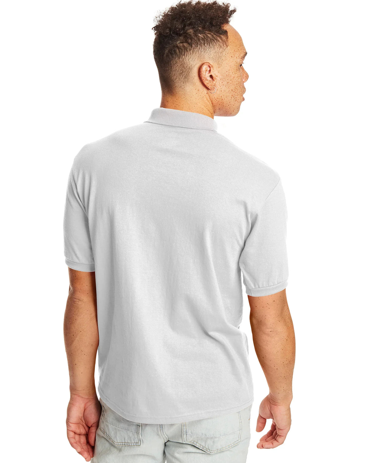 Hanes EcoSmart  Men's Pocket Polo Shirt, 2-Pack