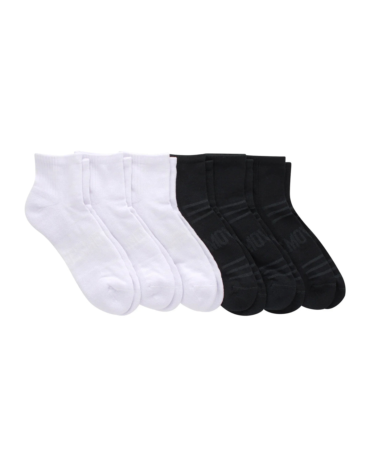Hanes Moves Breathable Mesh Men&rsquo;s Ankle Socks, Shoe Sizes 6-12, 6-Pairs