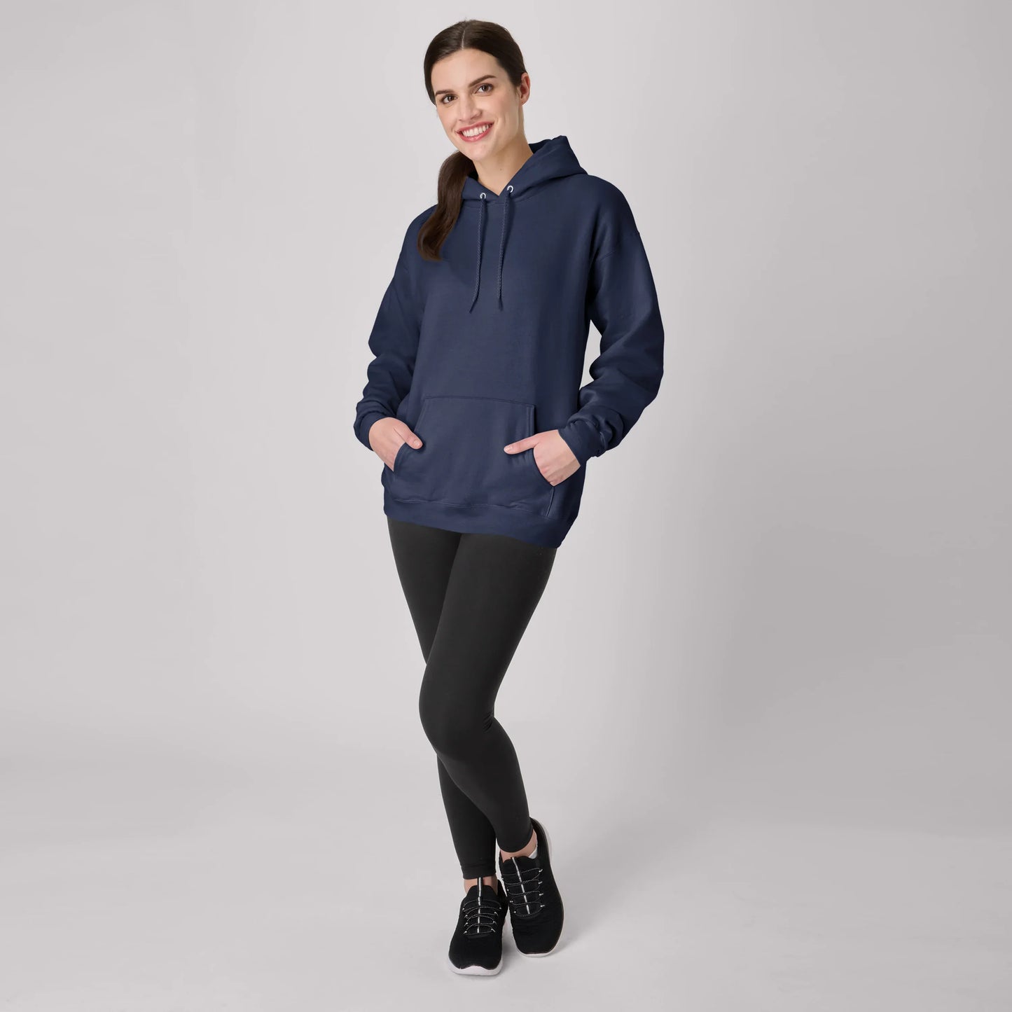 Hanes EcoSmart Unisex Fleece Hoodie (Big &amp; Tall Sizes Available)
