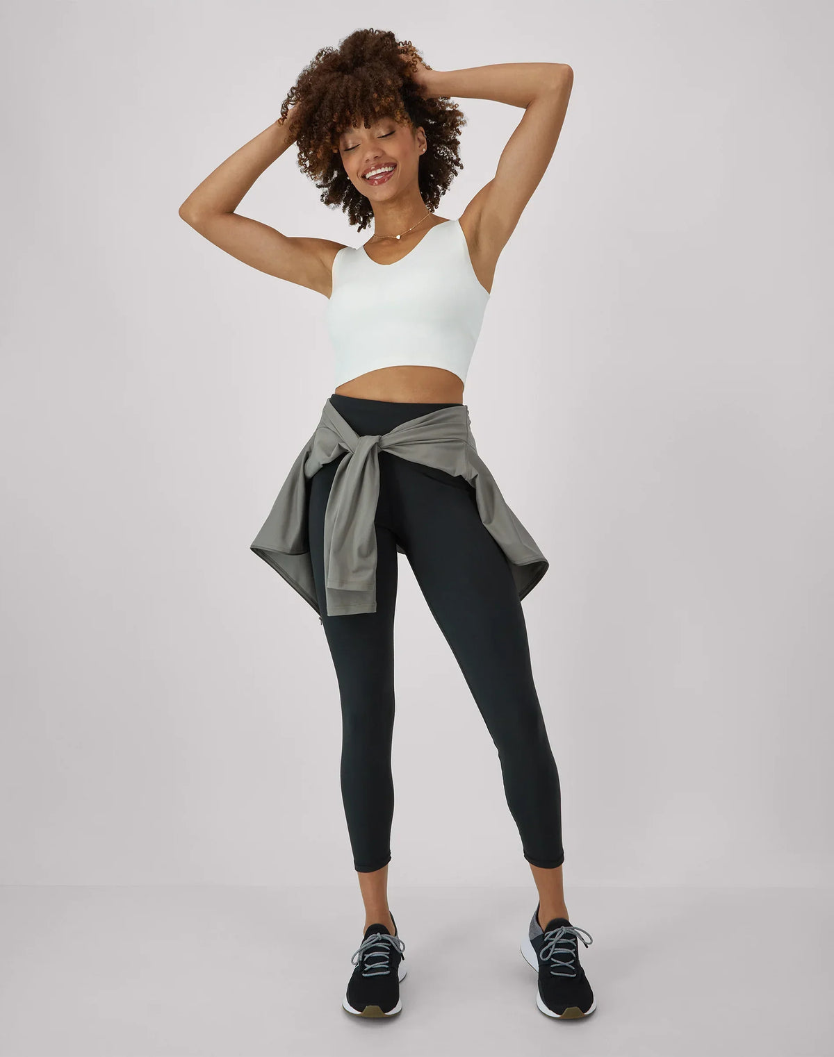 Hanes Moves Women's 7/8 Leggings with Internal Pocket, 25"