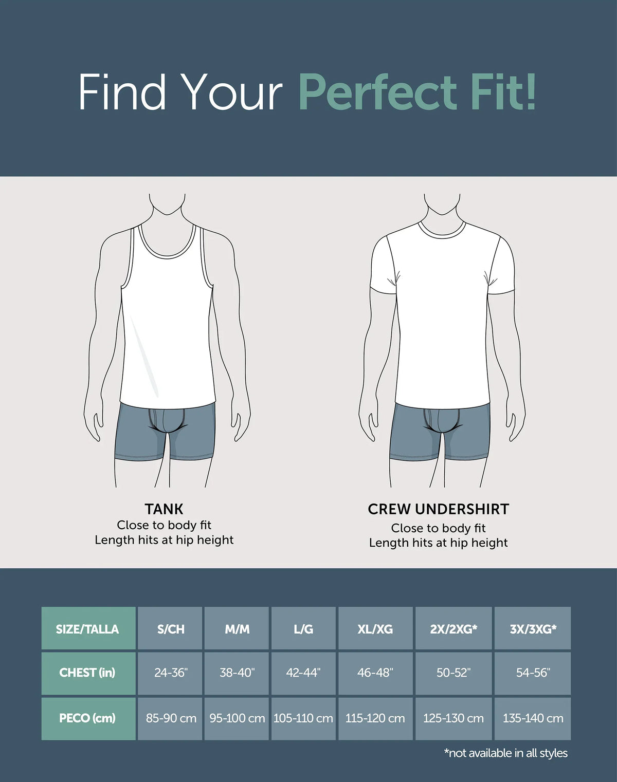 Hanes Originals Ultimate Men's SuperSoft Crewneck Undershirt, Black/Grey, 2-Pack