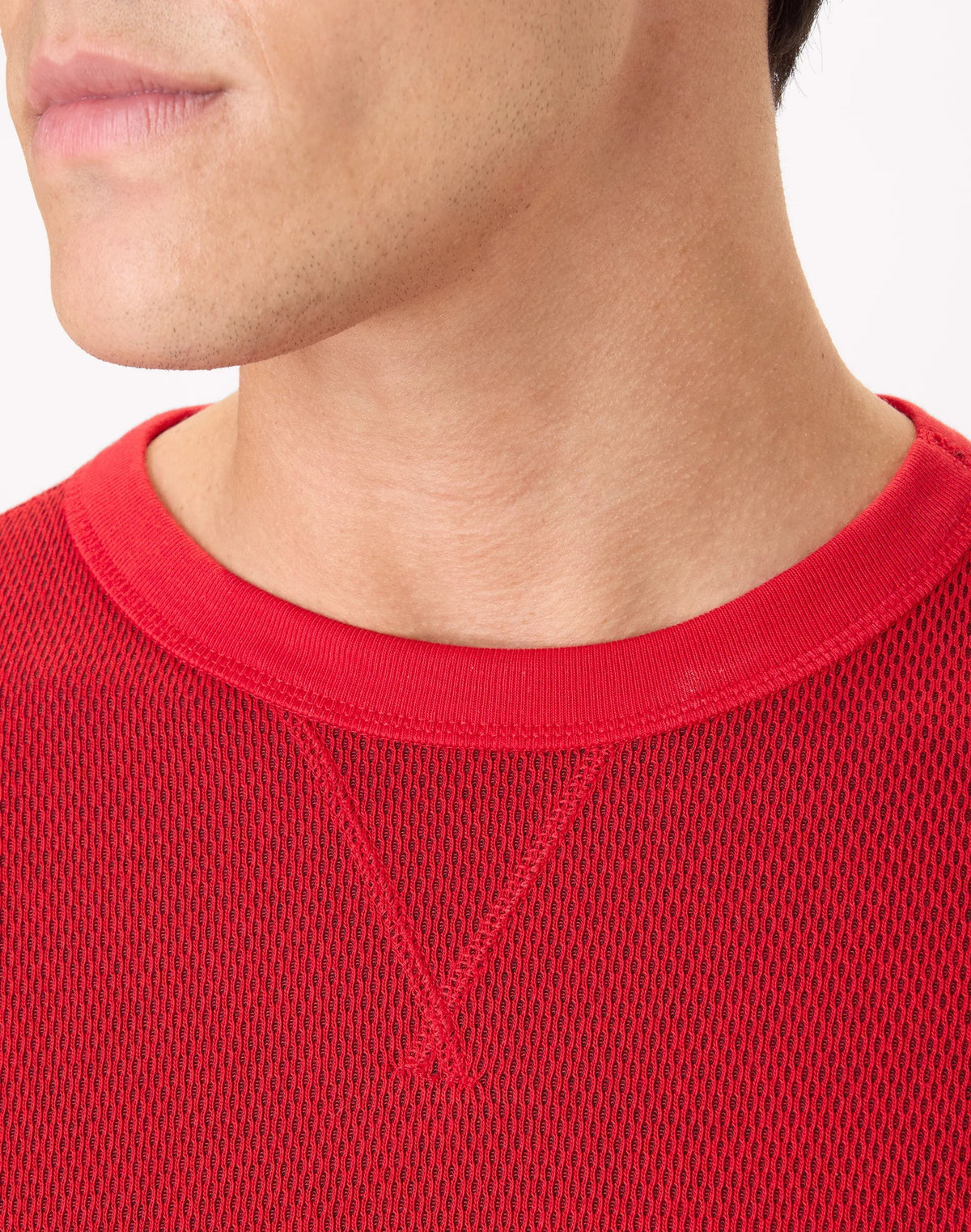 Hanes Men's Long-Sleeve Thermal Shirt, Reversible, Crewneck