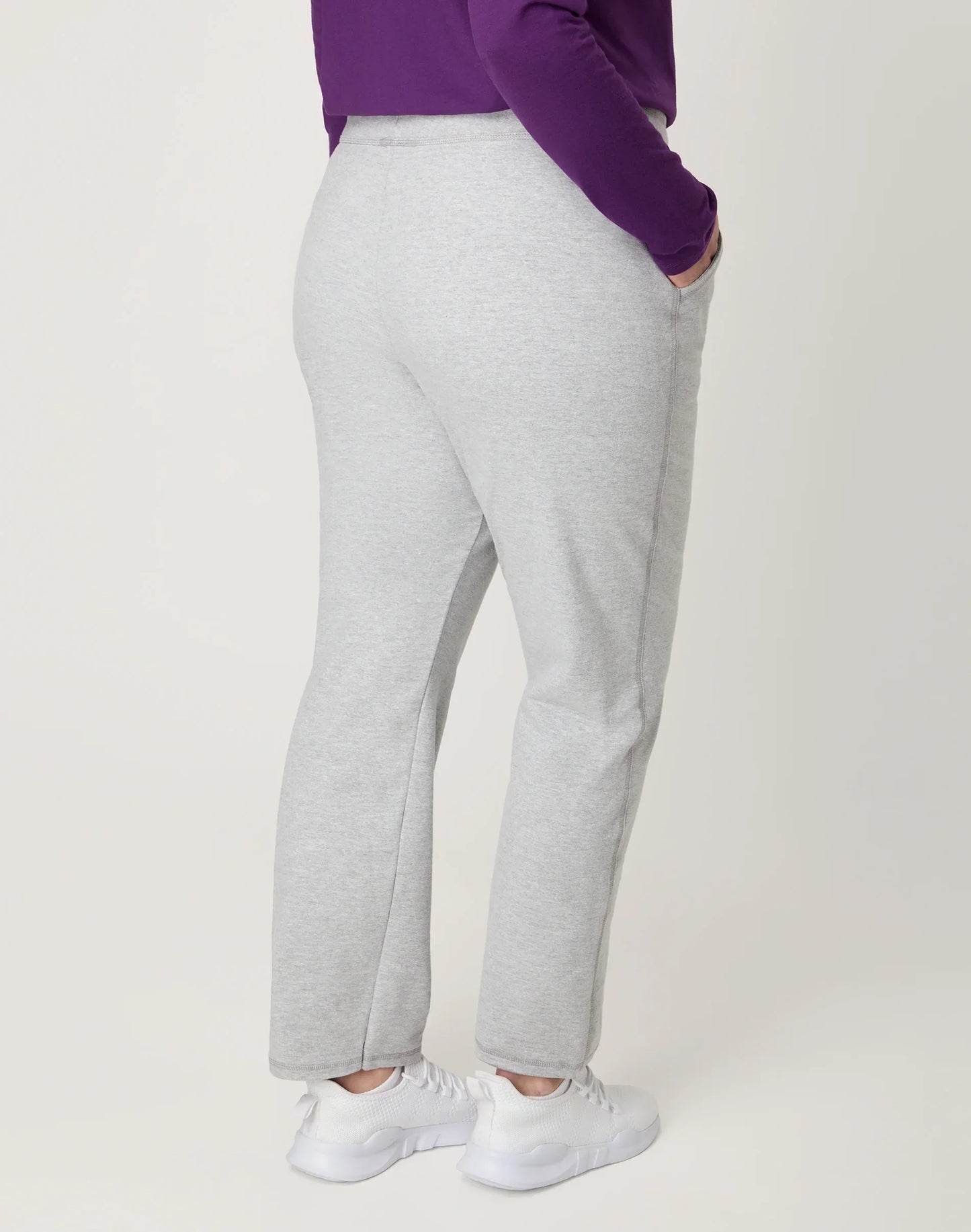 Hanes Women's French Terry Pants with Pockets, 31"