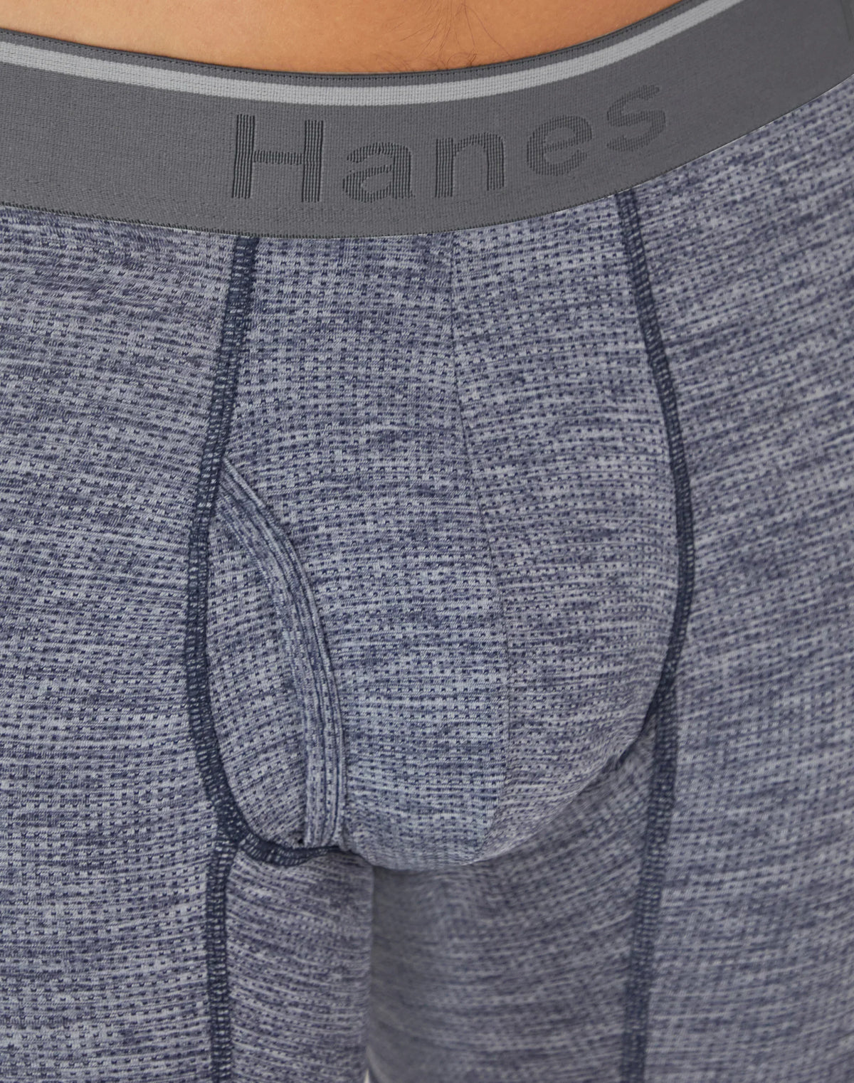Hanes Comfort Flex Fit Men's Breathable Stretch Mesh Boxer Brief Underwear, Red/Green/Black, 3-Pack