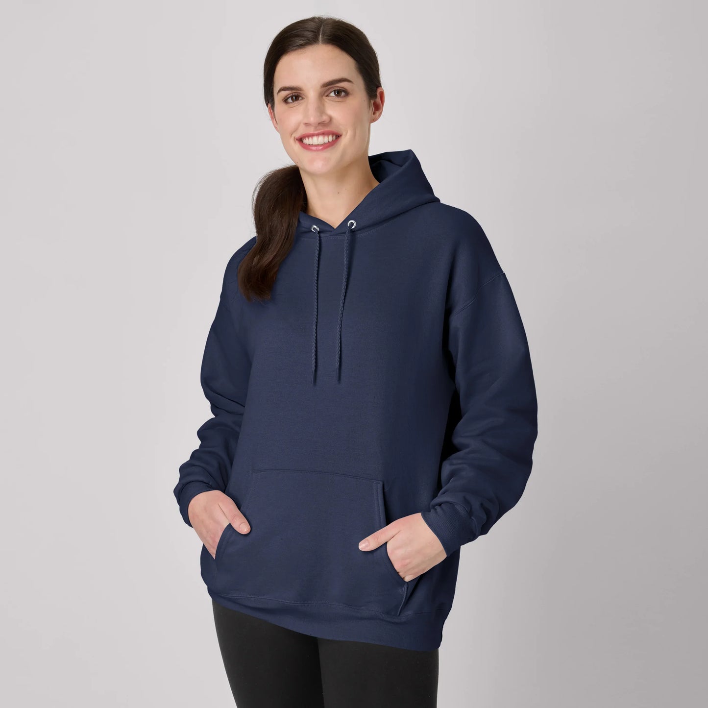Hanes EcoSmart Unisex Fleece Hoodie (Big &amp; Tall Sizes Available)