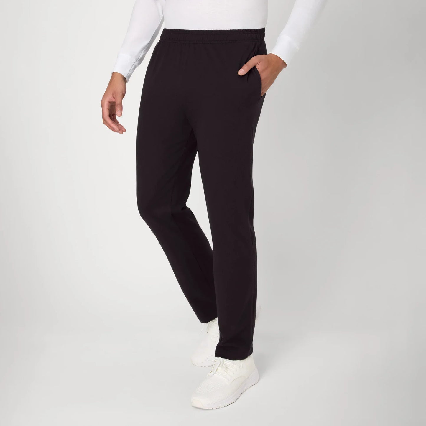 Hanes Men's Pants, Cotton Knit Jersey