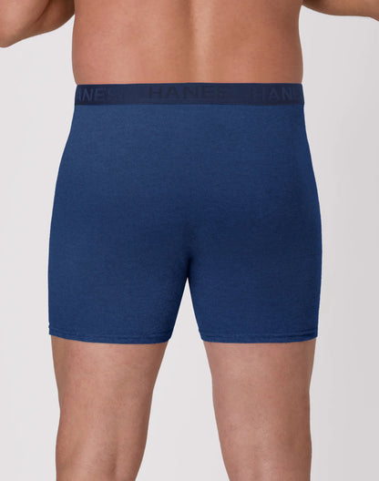 Hanes Ultimate Big Men's ComfortBlend Boxer Brief Underwear, Assorted, 3-Pack (Big &amp; Tall Sizes)